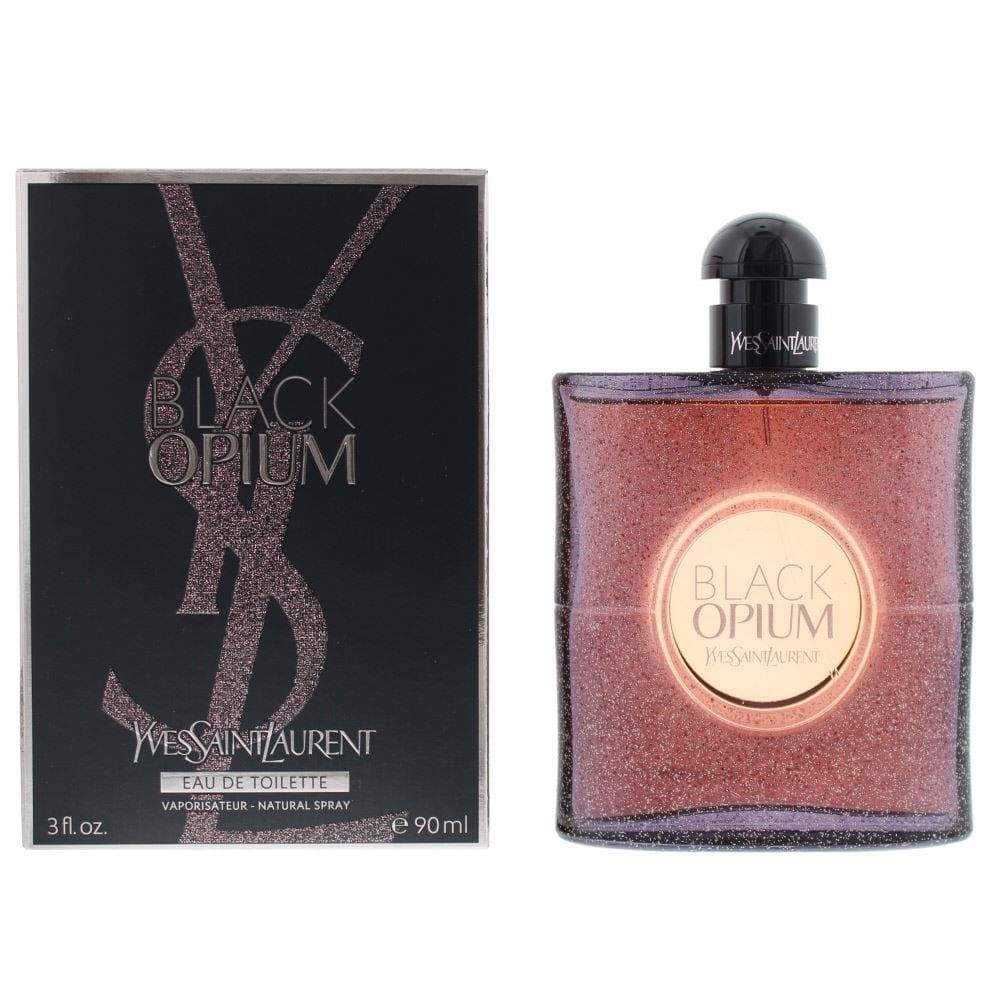 Yves Saint Laurent BLACK OPIUM EDT عطر بلاك أوبيوم تواليت من إيف سان لوران - الصورة 1