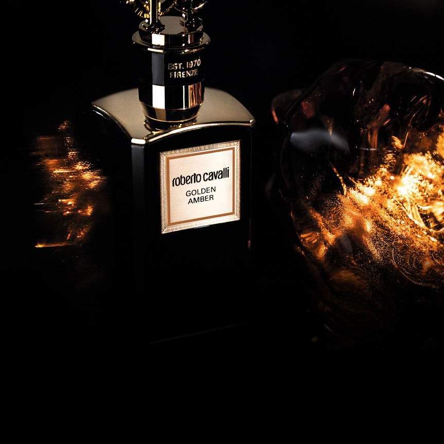 Roberto Cavalli Golden Amber_3 عطر قولدن عنبر من روبرتو كافالي - الصورة 2