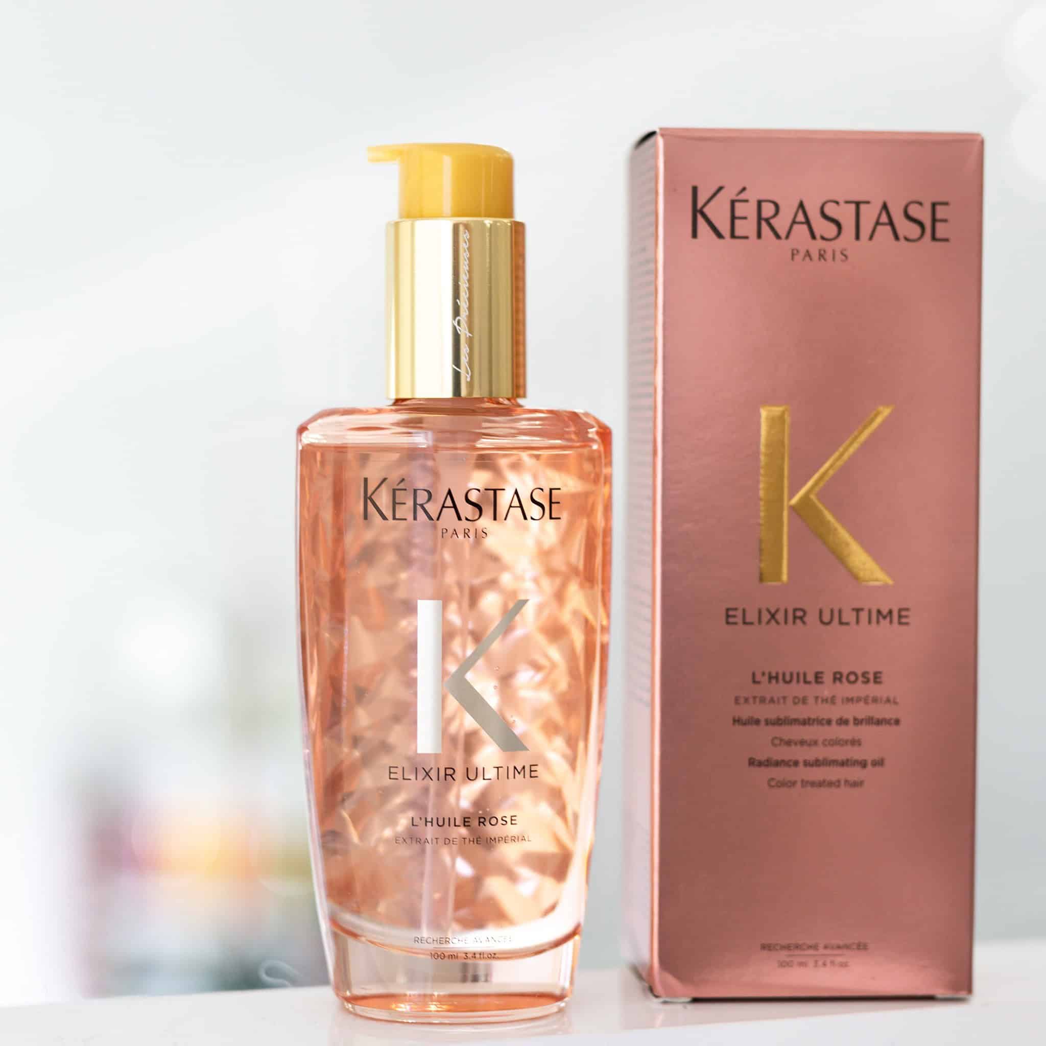 Kerastase Elixir Ultime L'Huile Rose زيت إلكسير أولتيم لويل روز من كيراستاس - الصورة 1