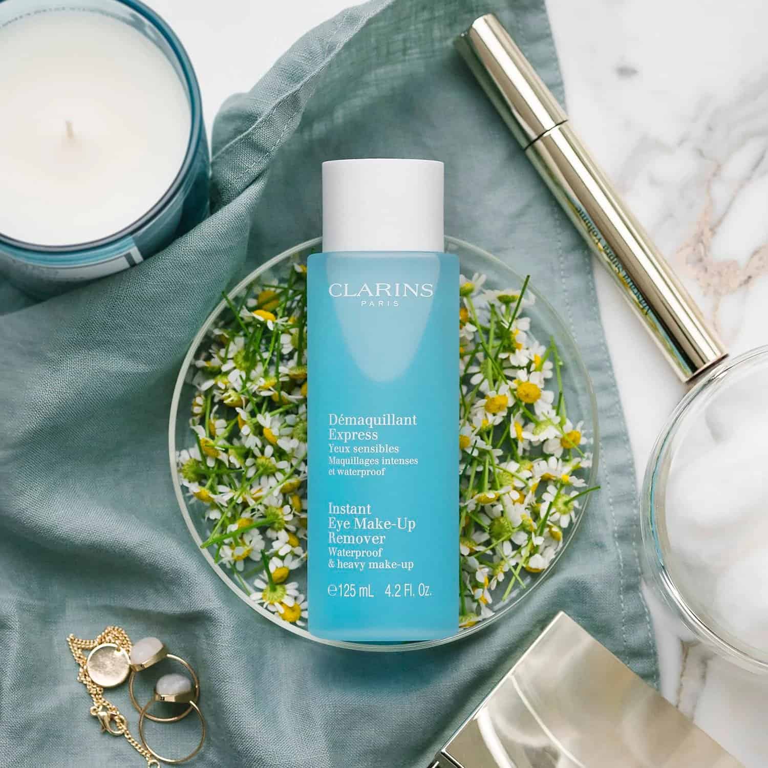 Clarins INSTANT EYE MAKE-UP REMOVER "إنستانت آي ميك آب ريموفر" مزيل ماكياج العيون الفوري كلارنس - الصورة 1