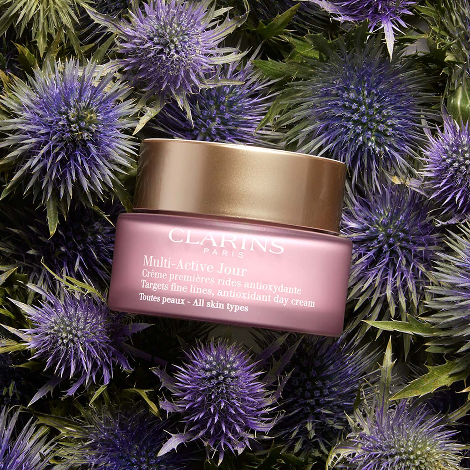 Clarins Multi Active Day Cream All Skin Types كريم نهاري ملتي أكتيف لمكافحة علامات التعب لجميع أنواع البشرة - الصورة 1