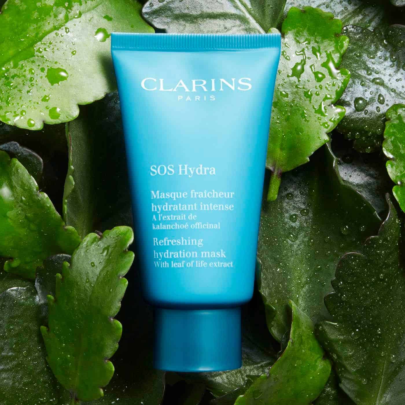 Clarins SOS Hydra Refreshing Hydration Mask ماسك الترطيب المكثف SOS Hydra من كلارنس - الصورة 1