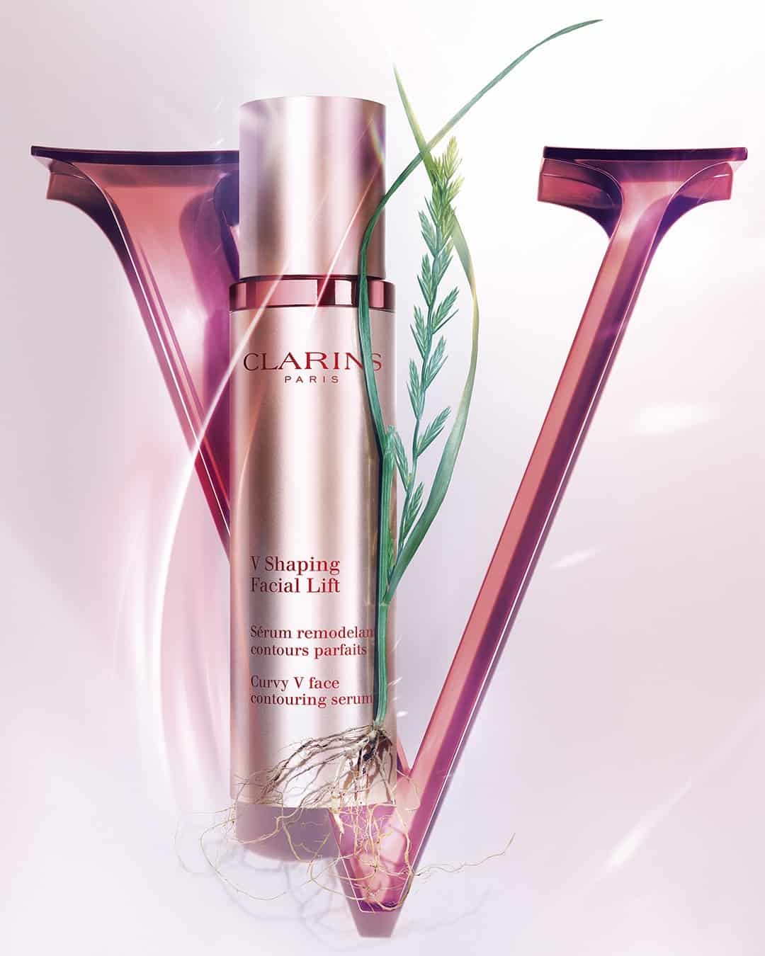 ⁦سيروم في شيبينج لتشكيل شد الوجه من كلارنس⁩ - الصورة ⁦1⁩