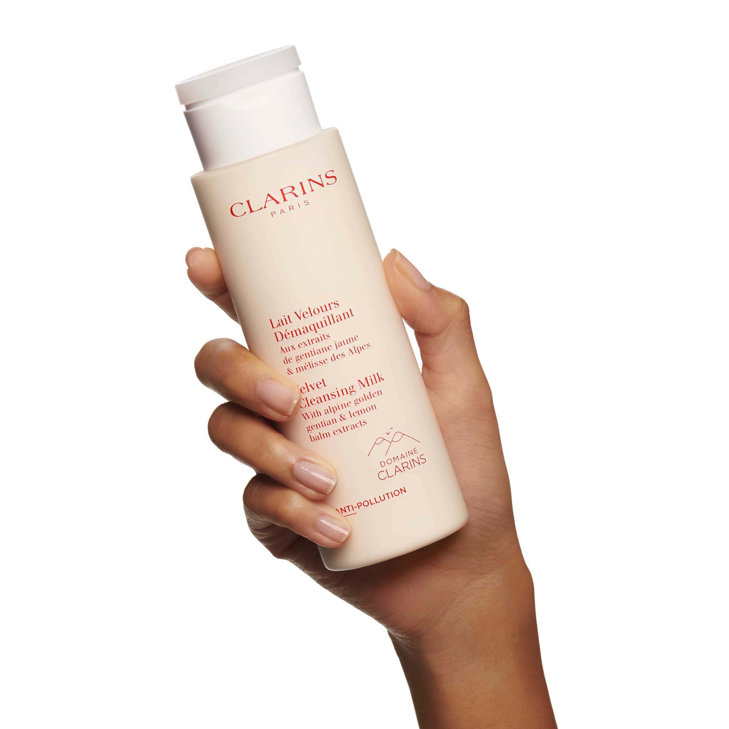 Clarins Velvet Cleansing Milk حليب مخملي لتنظيف البشرة من كلارنس - الصورة 1