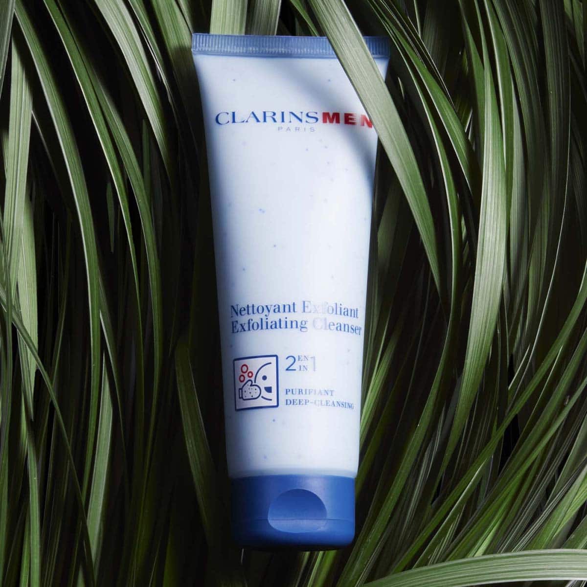 Clarins Men Exfoliating Cleanser 2 In 1 غسول مقشِّر 2 في 1 لبشرة الرجال من كلارنس - الصورة 1