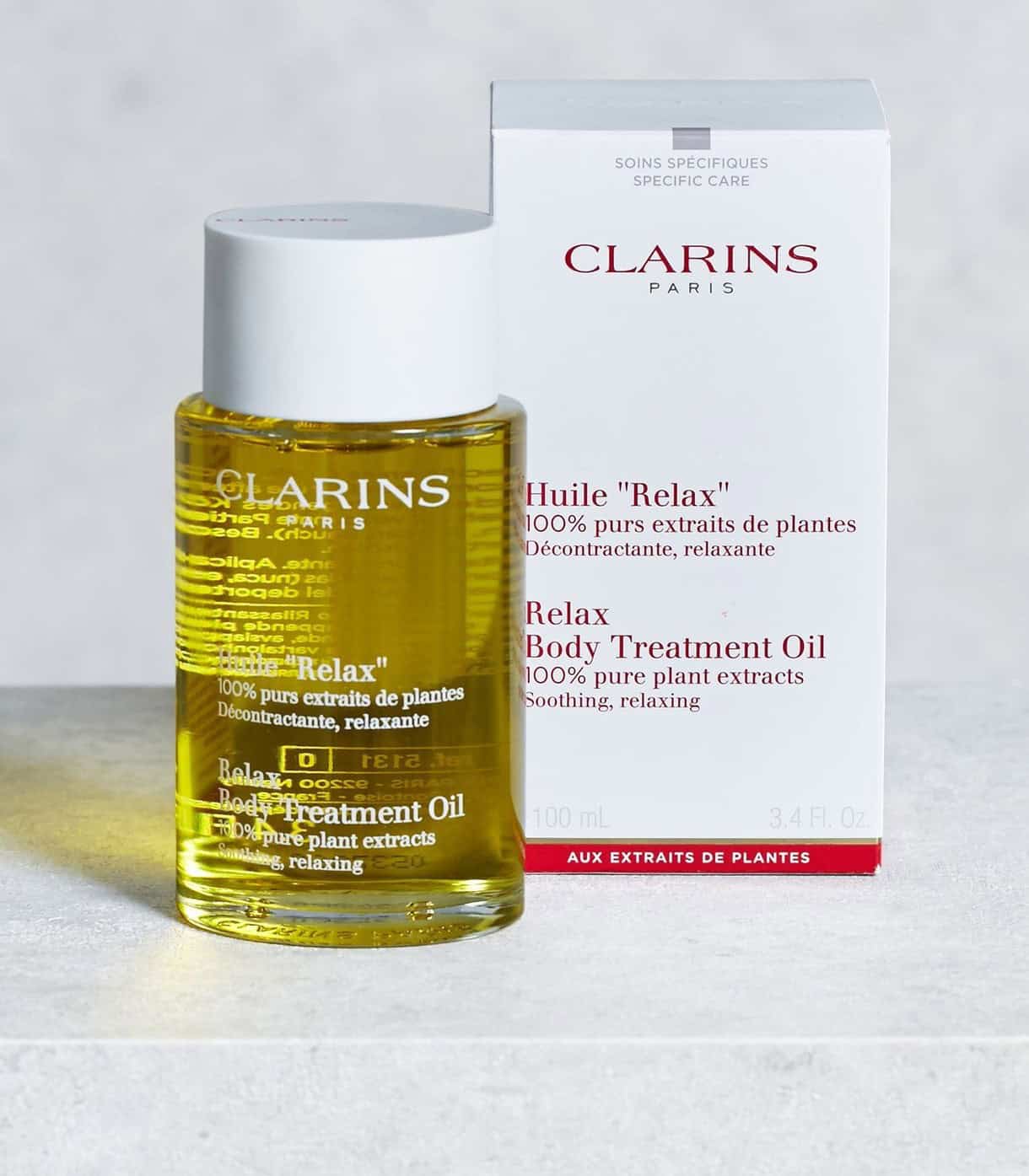 ⁦ريلاكس زيت معالج للجسم من كلارنس⁩ - الصورة ⁦1⁩