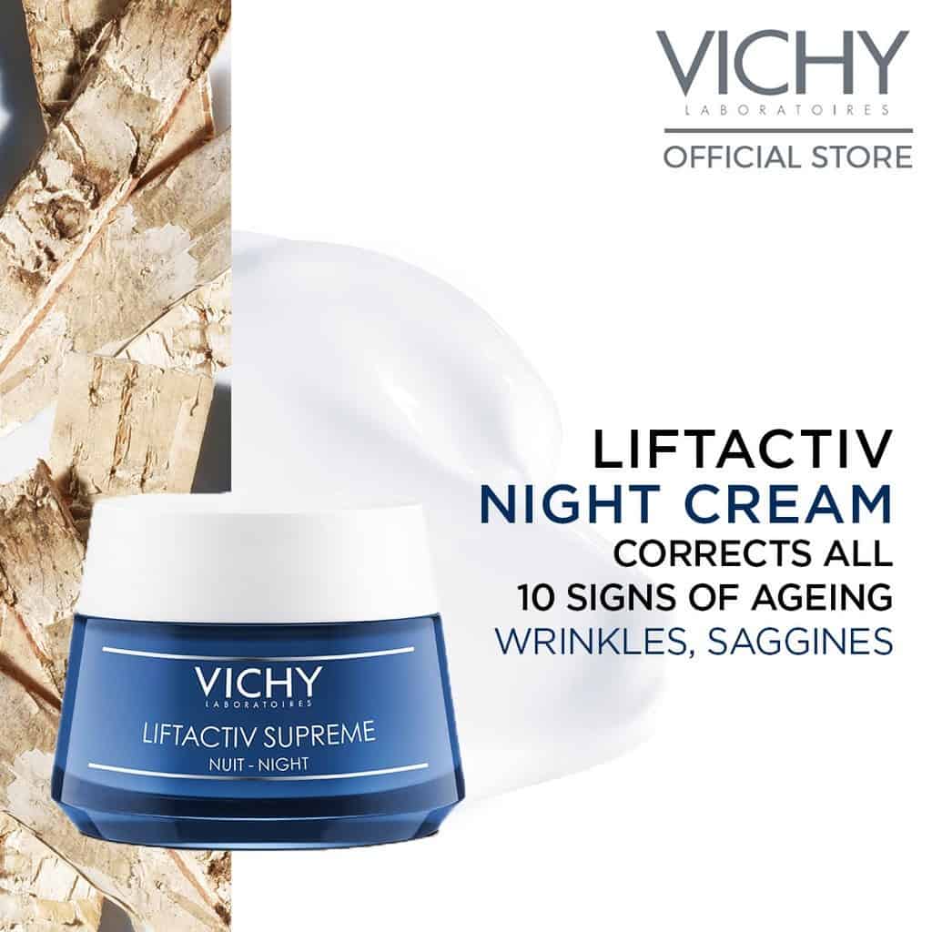 Vichy LiftActiv Supreme Night Cream كريم ليفت أكتيف سوبريم الليلي من فيشي - الصورة 1