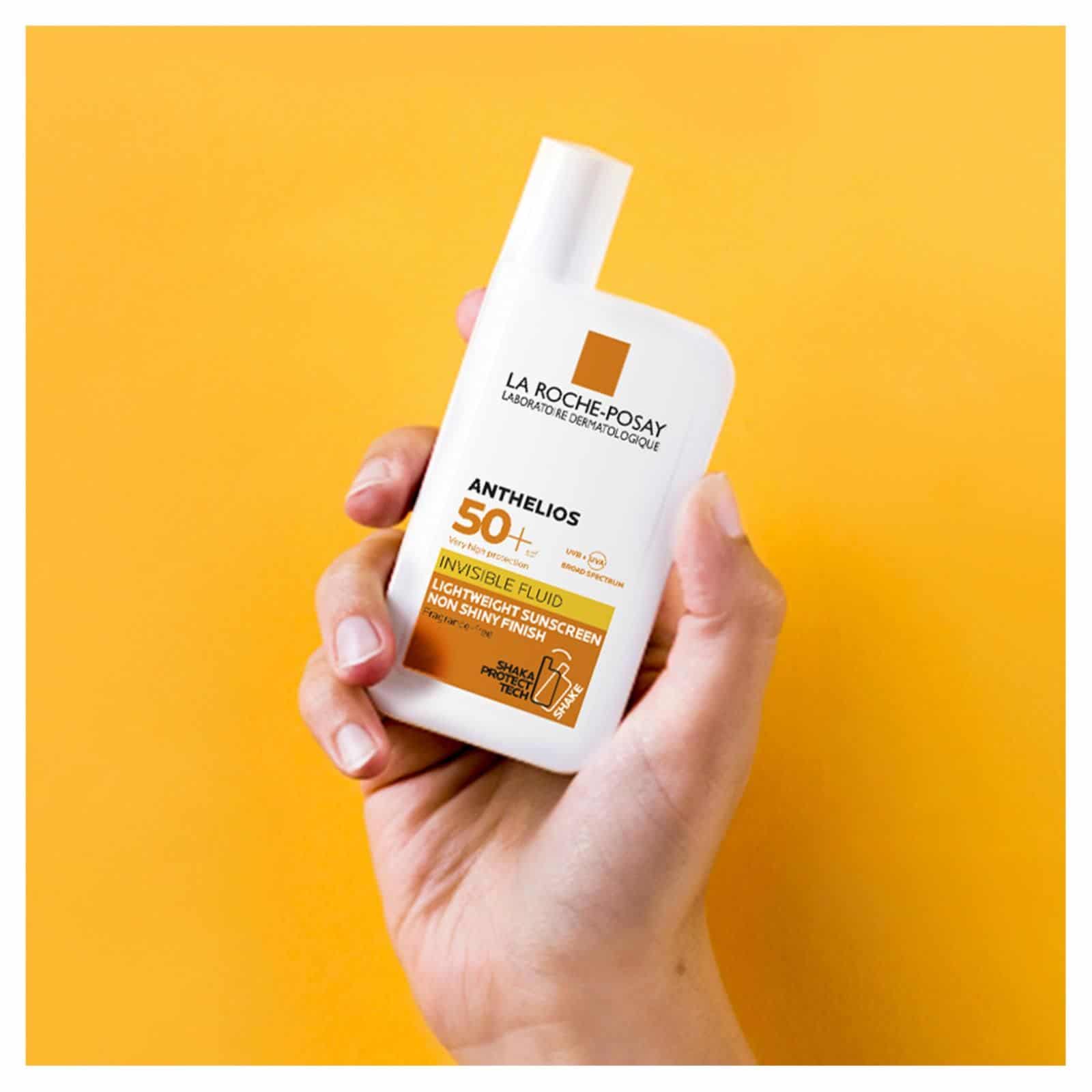 ⁦سائل أنثيليوس شاكا فلويد SPF50+ من لاروش بوزيه⁩ - الصورة ⁦2⁩