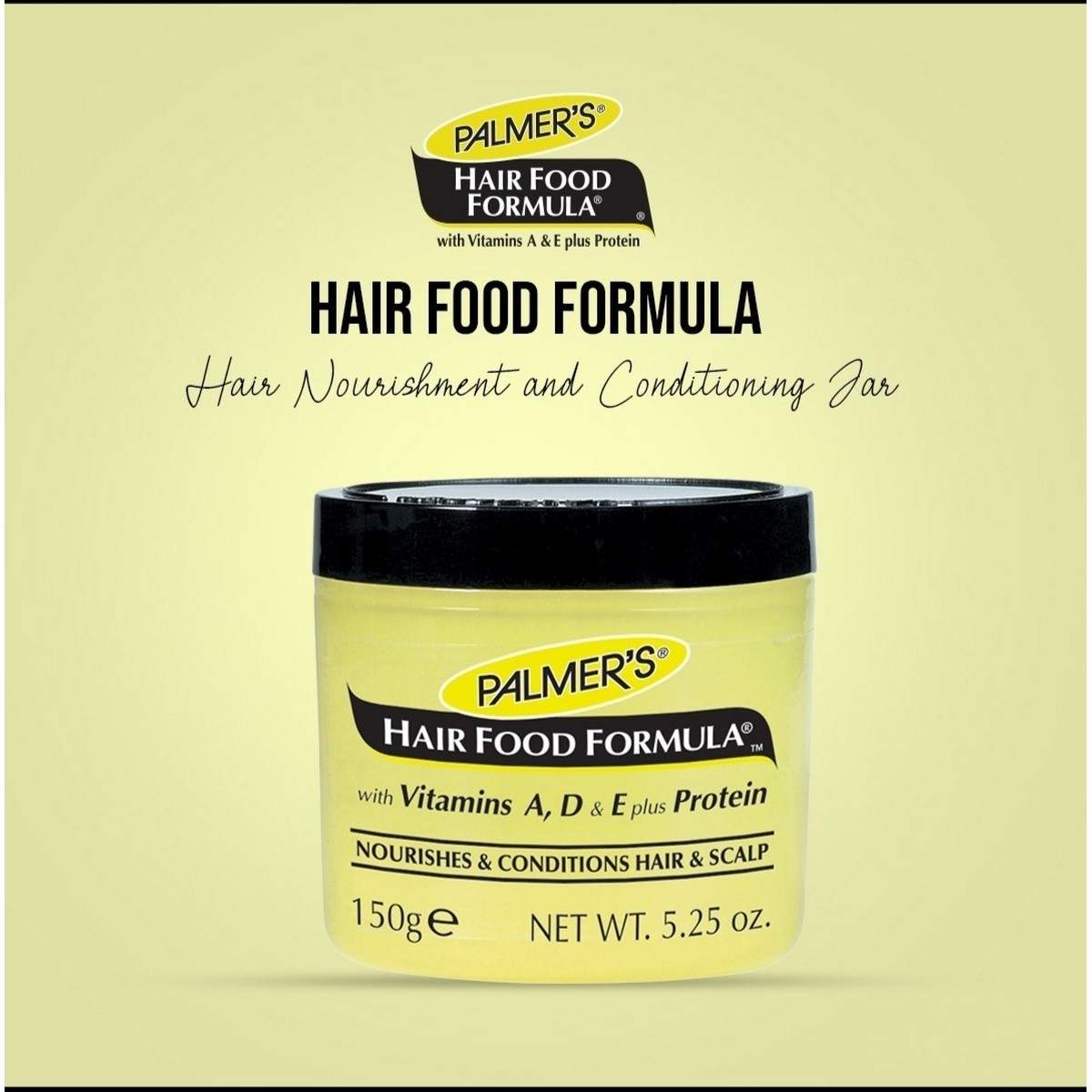 Palmer's Hair Food Formula3 كريم مغذي للشعر من بالمرز - الصورة 1