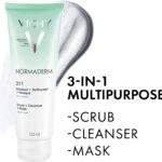 نورماديرم 3 في 1 منظف + مقشر + قناع من فيشي