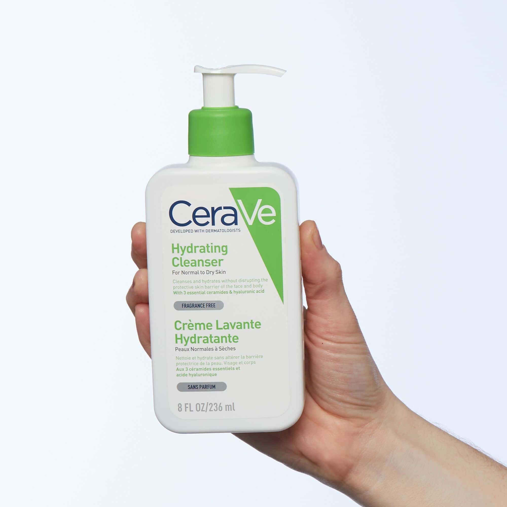 CeraVe Hydrating Cleanser Cream غسول مرطب للبشرة الجافة والعادية من سيرافي - الصورة 1