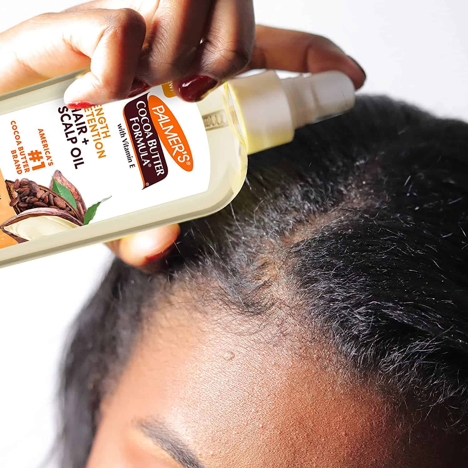 ⁦زيت ترطيب الشعر وفروة الراس بزبدة الكاكاو والبيوتين من بالمرز⁩ - الصورة ⁦3⁩