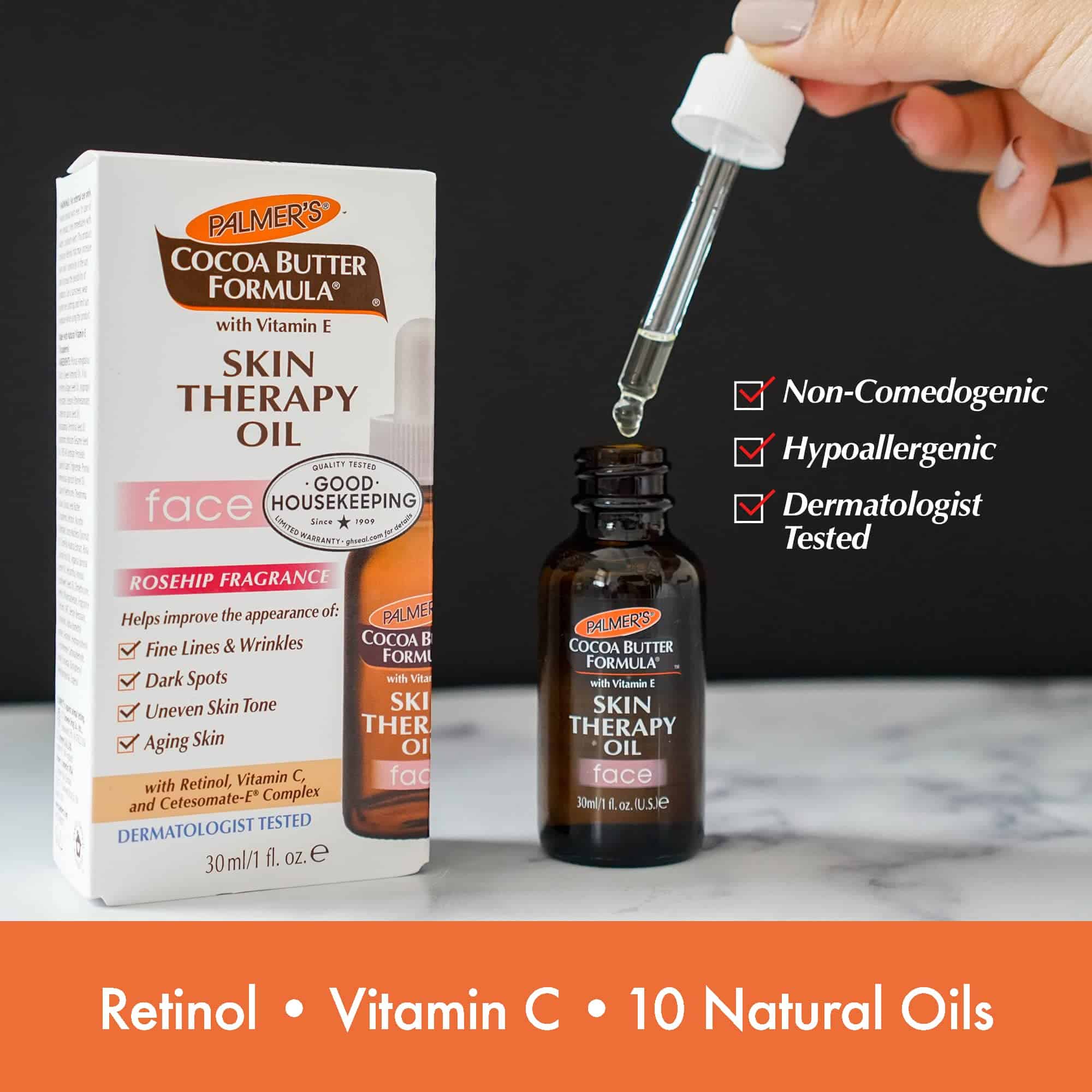 Palmer's Cocoa Butter Skin Therapy Oil زيت الوجه العلاجي للبشرة من بالمرز - الصورة 1