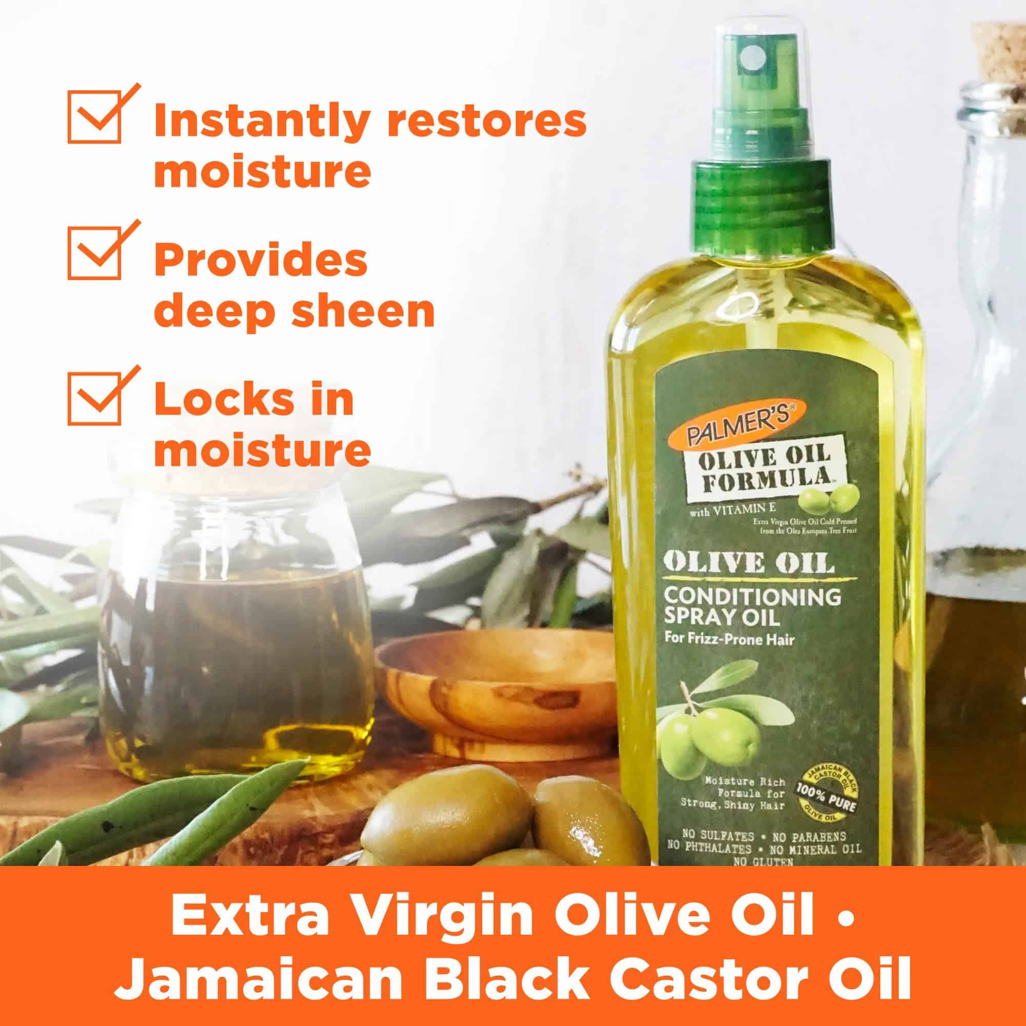 Palmer's Olive Oil Formula Conditioning Spray Oil بخاخ بلسم بزيت الزيتون من بالمرز - الصورة 2