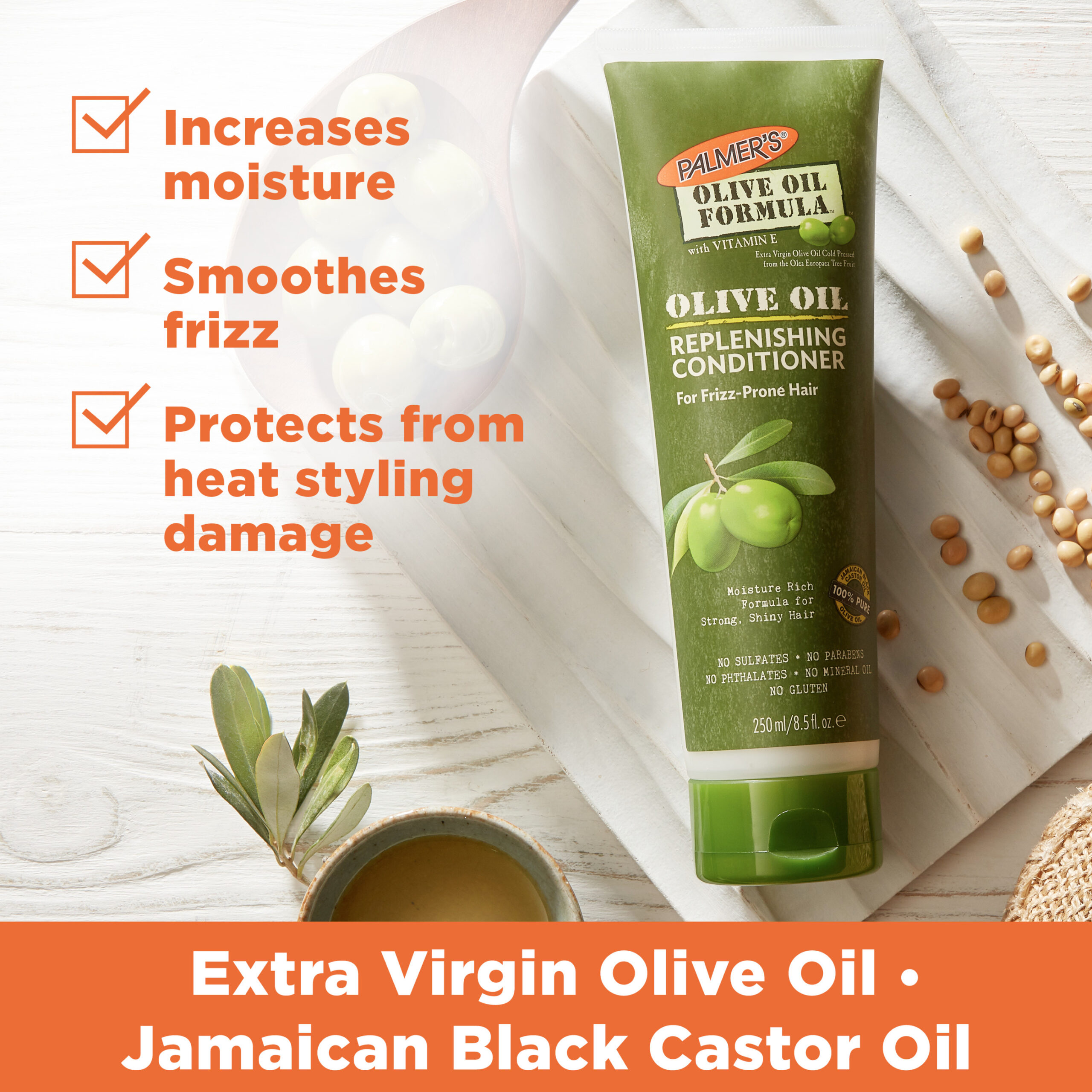 ⁦بلسم بزيت الزيتون للشعر من بالمرز⁩ - الصورة ⁦2⁩