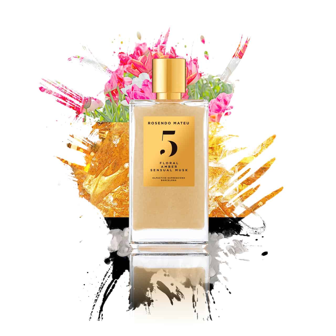 Rosendo Mateu Nº 5 Floral Amber Sensual Musk0 عطر نمبر 5 فلورال عنبر سنشوال مسك من روسيندو ماتيو - الصورة 1