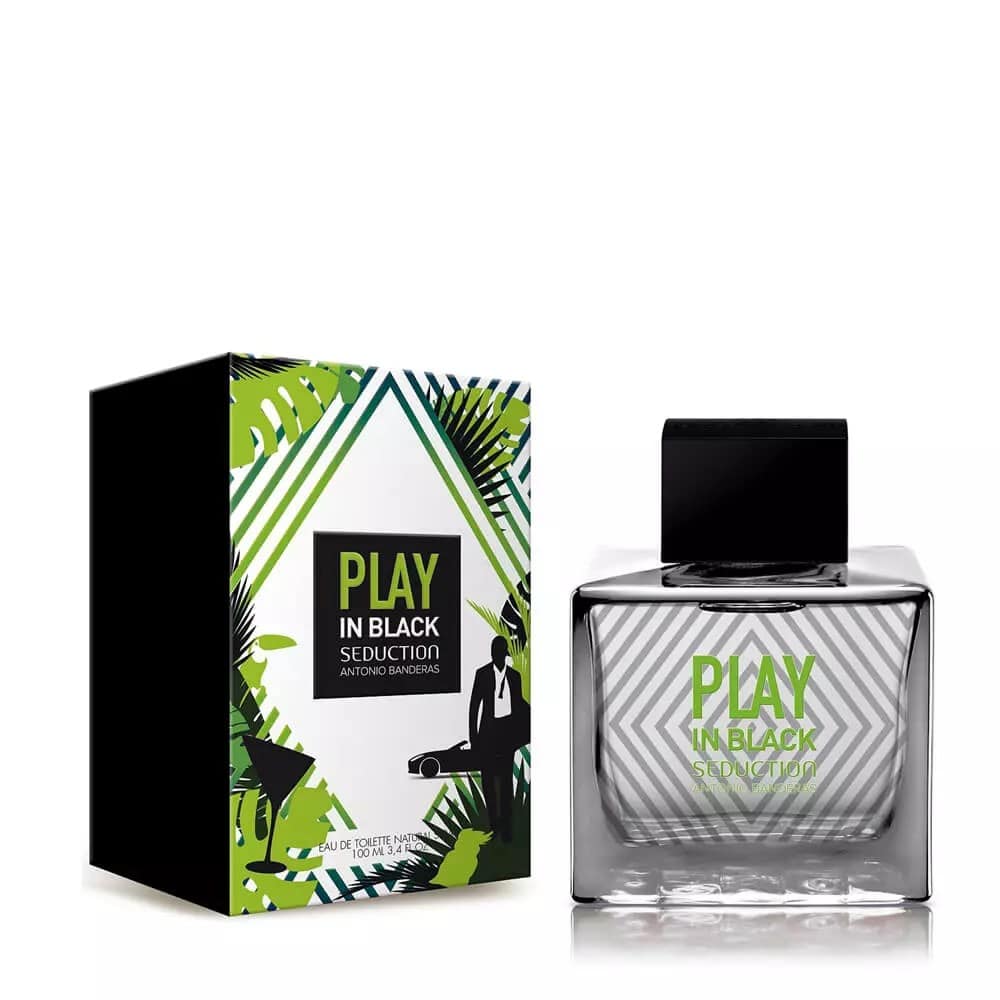 Antonio Banderas Play in Black Seduction EDT عطر بلاي ان بلاك سيداكشن من أنطونيو بانديراس - الصورة 1