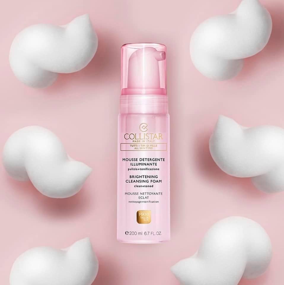Collistar Brightening Cleansing Foam غسول لتفتيح وتنعيم الوجه من كوليستار - الصورة 1