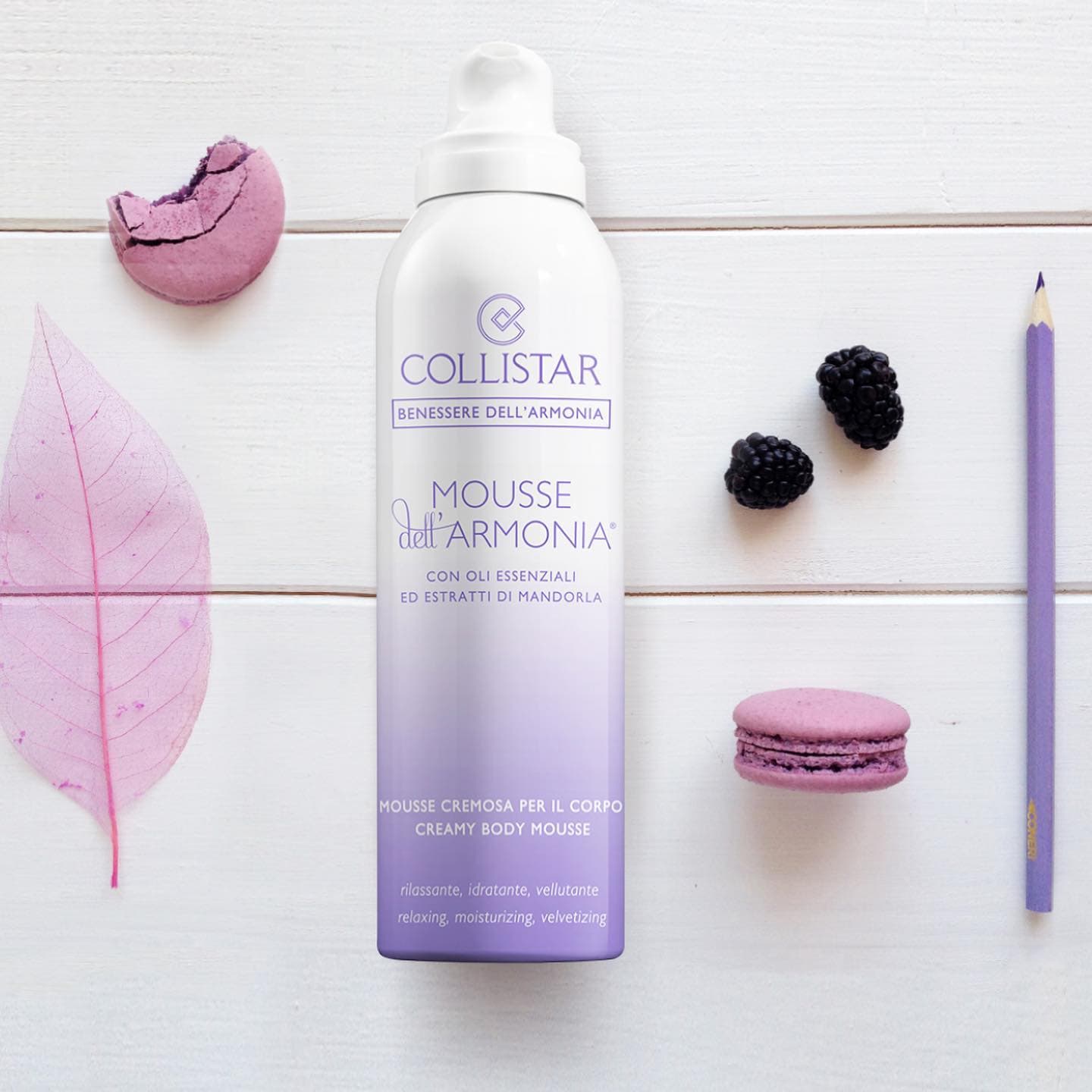 Collistar Mousse Dell'Armonia Creamy Body Mousse2 موس ترطيب المعطر للجسم برائحة ديل ارمونيا من كوليستار - الصورة 1