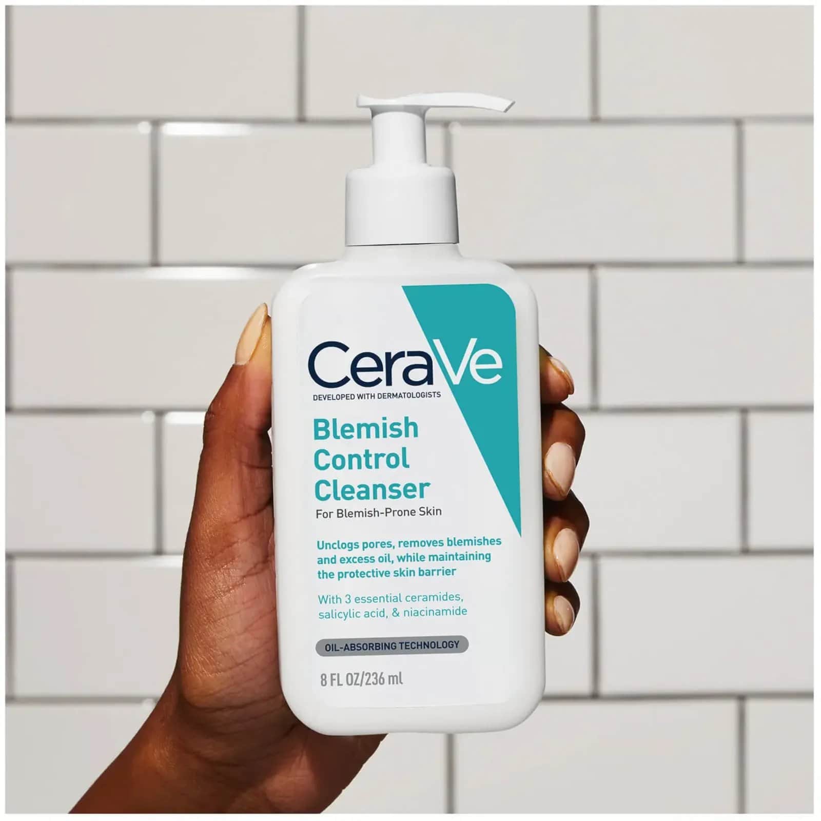 Cerave Blemish Control Cleanser غسول علاجي لعيوب البشرة ومنظف للمسام من سيرافي - الصورة 1
