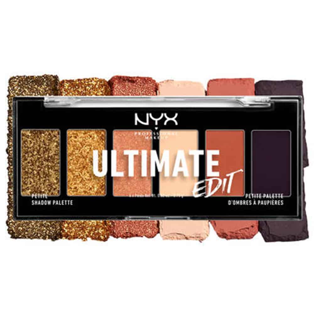 NYX Ultimate Edit Petite Eyeshadow Palette Utopia باليت ظلال التيميت اثيوبيا حجم صغير من نيكس - الصورة 1