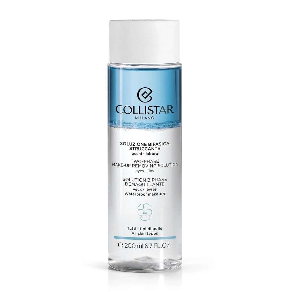 Collistar Two-Phase Make-Up Removing Solution موزيل المكياج ذو المرحلتين للعينين والشفاه من كوليستار - الصورة 1