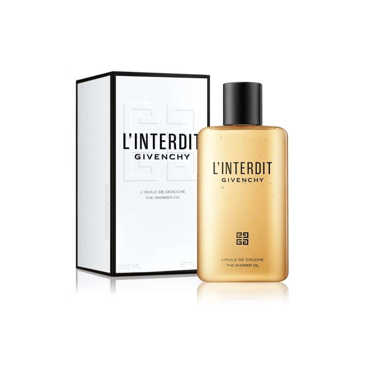 Givenchy L'Interdit Shower Oil زيت استحمام لونتيرديت من جيفنشي - الصورة 1