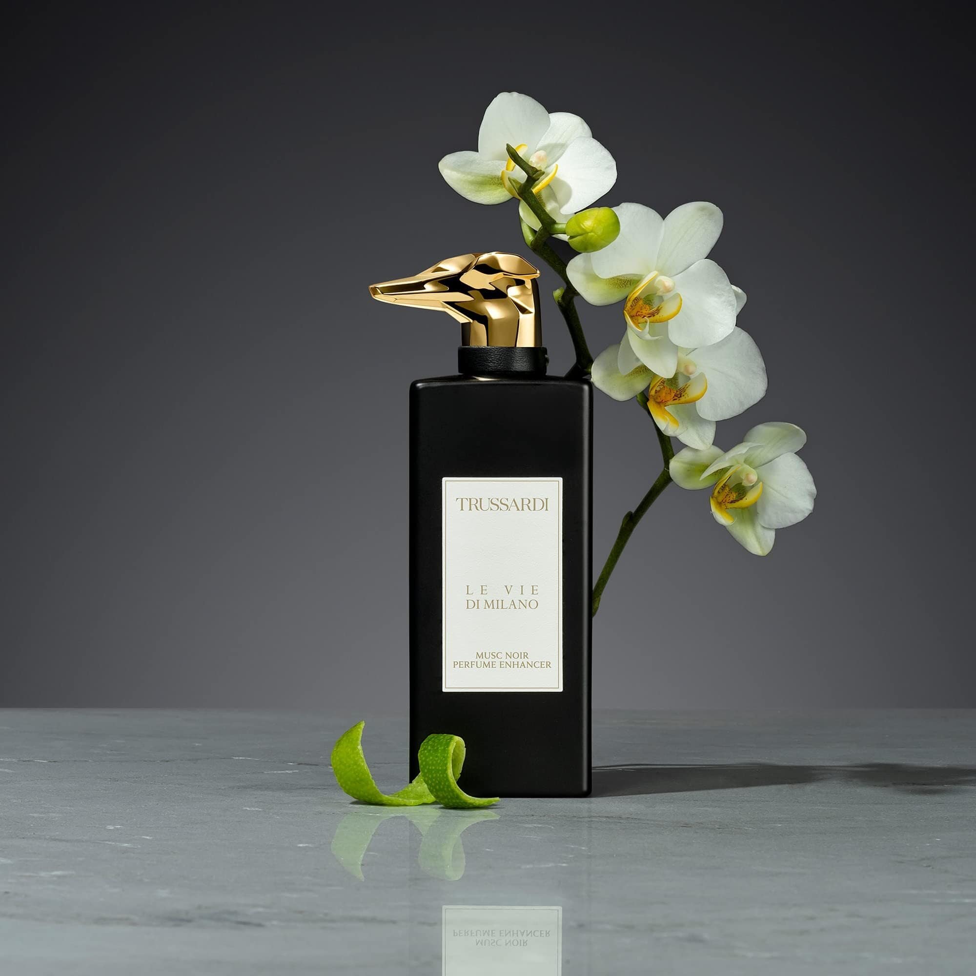 ⁦عطر لو في دي ميلانو مسك نوير برفيوم انهانسير من تروساردي⁩ - الصورة ⁦1⁩