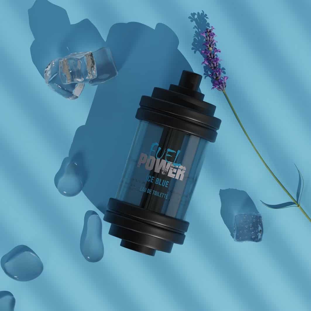 Jeanne Arthes Fuel Power Ice Blue EDT عطر فيول باور ايس بلو من جيني ارثيز - الصورة 1