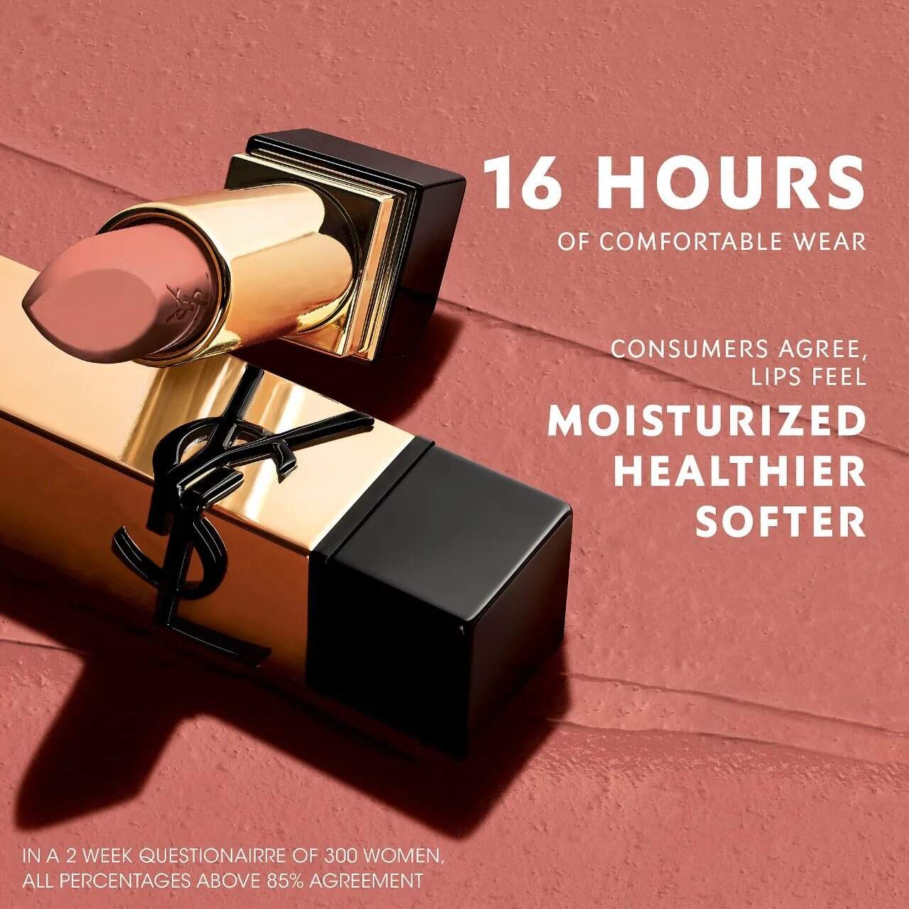 ⁦أحمر شفاه روج بيو كوتور ساتان من ايف سان لوران⁩ - الصورة ⁦1⁩