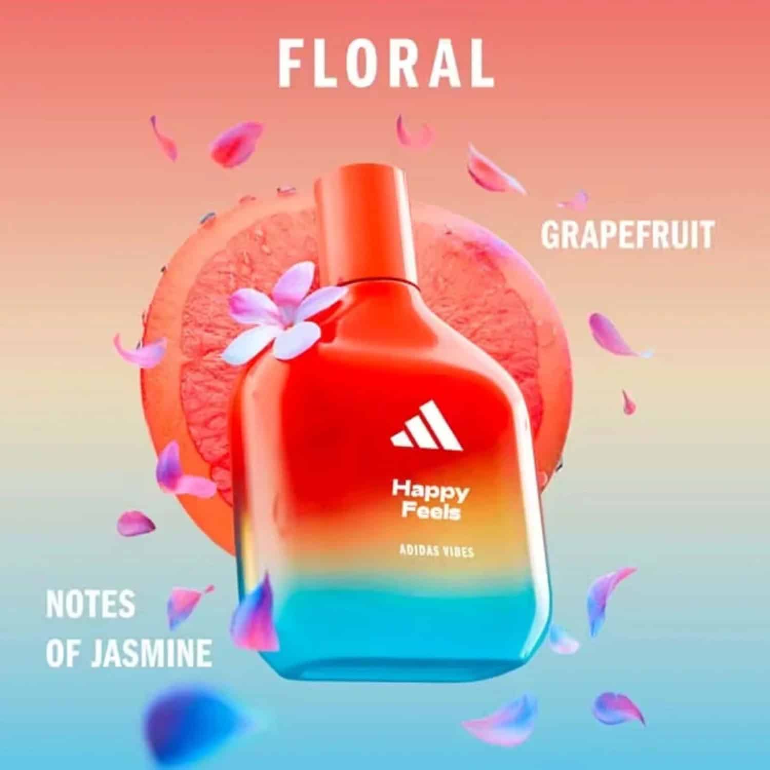 Adidas Vibes Happy Feels EDP عطر اديداس فايبس هابي فيلس - الصورة 1