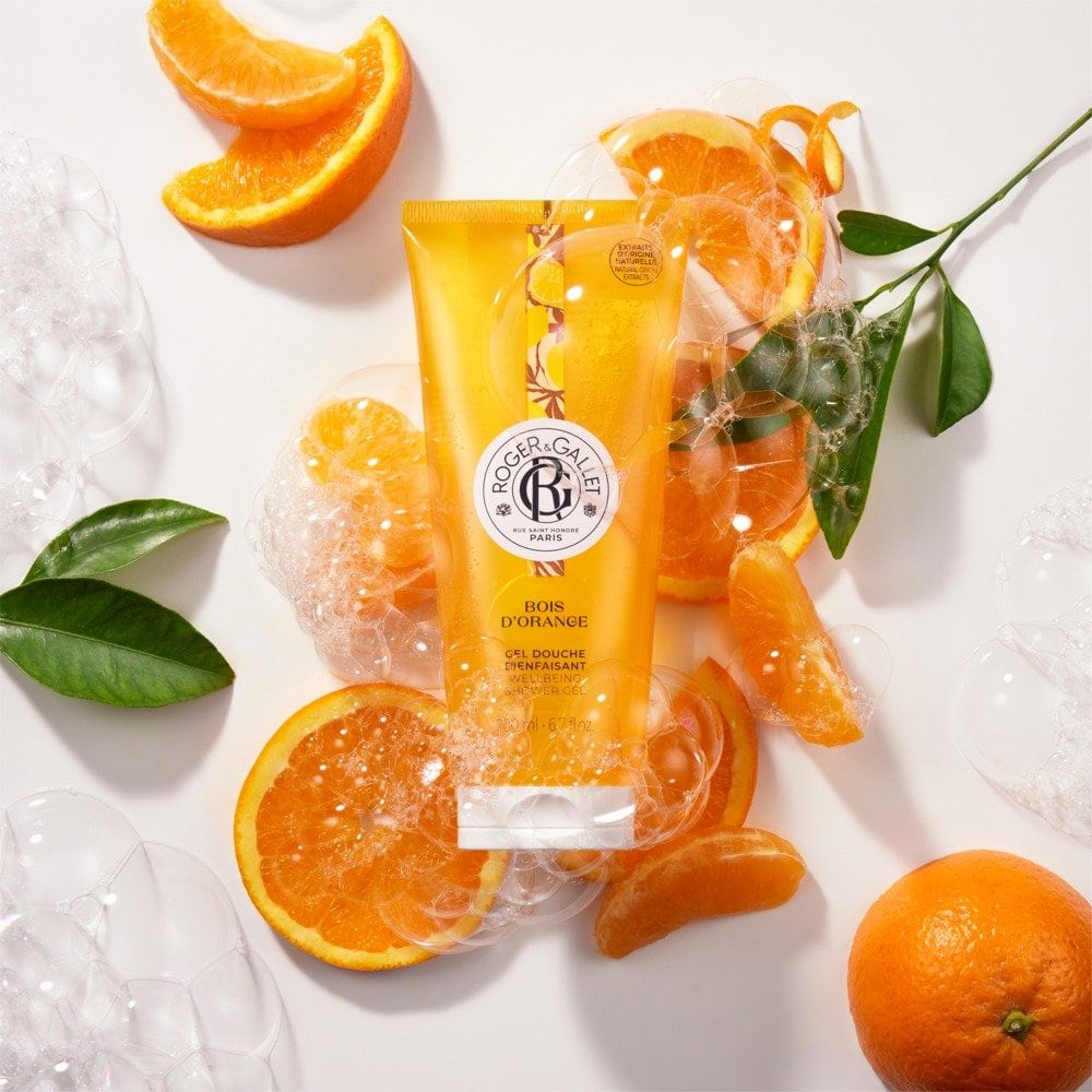 Roger&Gallet Bois D'Orange Wellbeing Shower Gel شاور جل بوا دورنج من روجير جاليت - الصورة 1