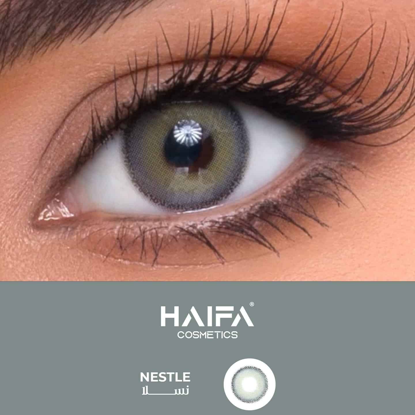 Haifa Cosmetics Contact Lenses Nestle عدسات نستله من هيفاء كوزمتك - الصورة 1