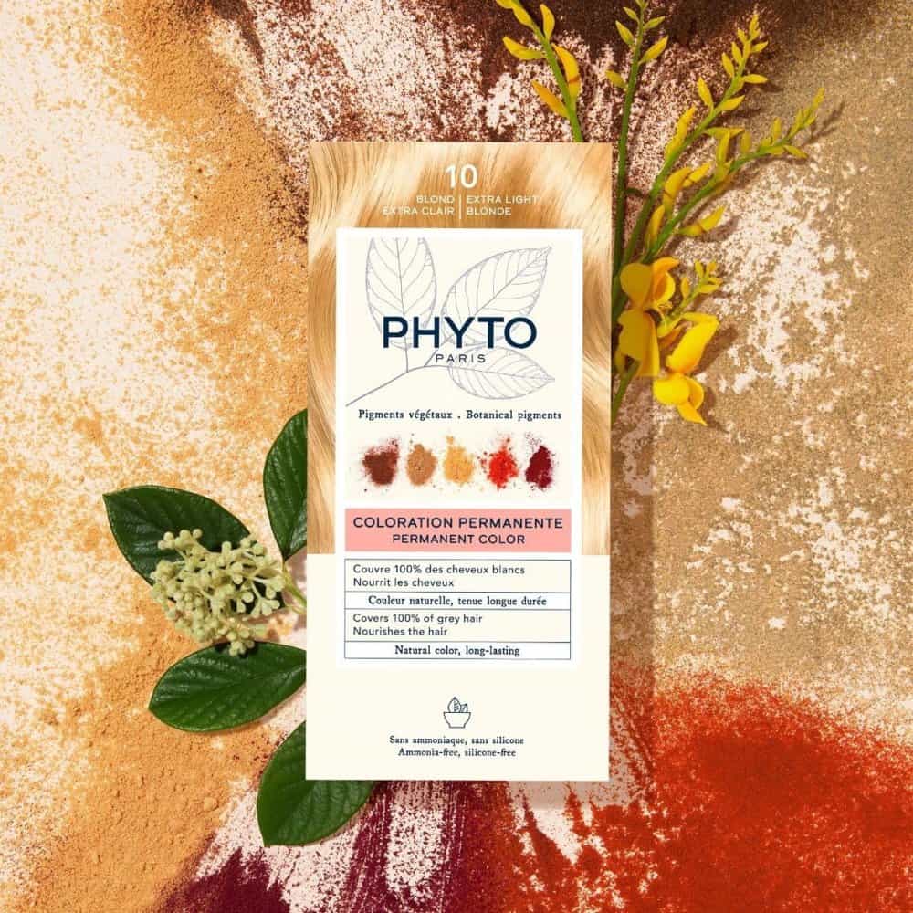 Phyto PhytoColor 10 Extra Light Blonde صبغة فايتو اكسترا لايت بلاوند رقم 10 - الصورة 1