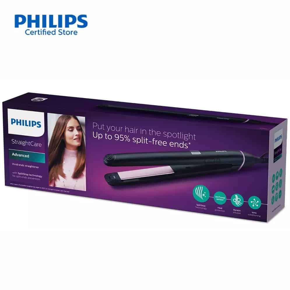 Philips BHS675_00 StraightCare Vivid Ends مكواة فرد الشعر فيليبس BHS675/00 - الصورة 1