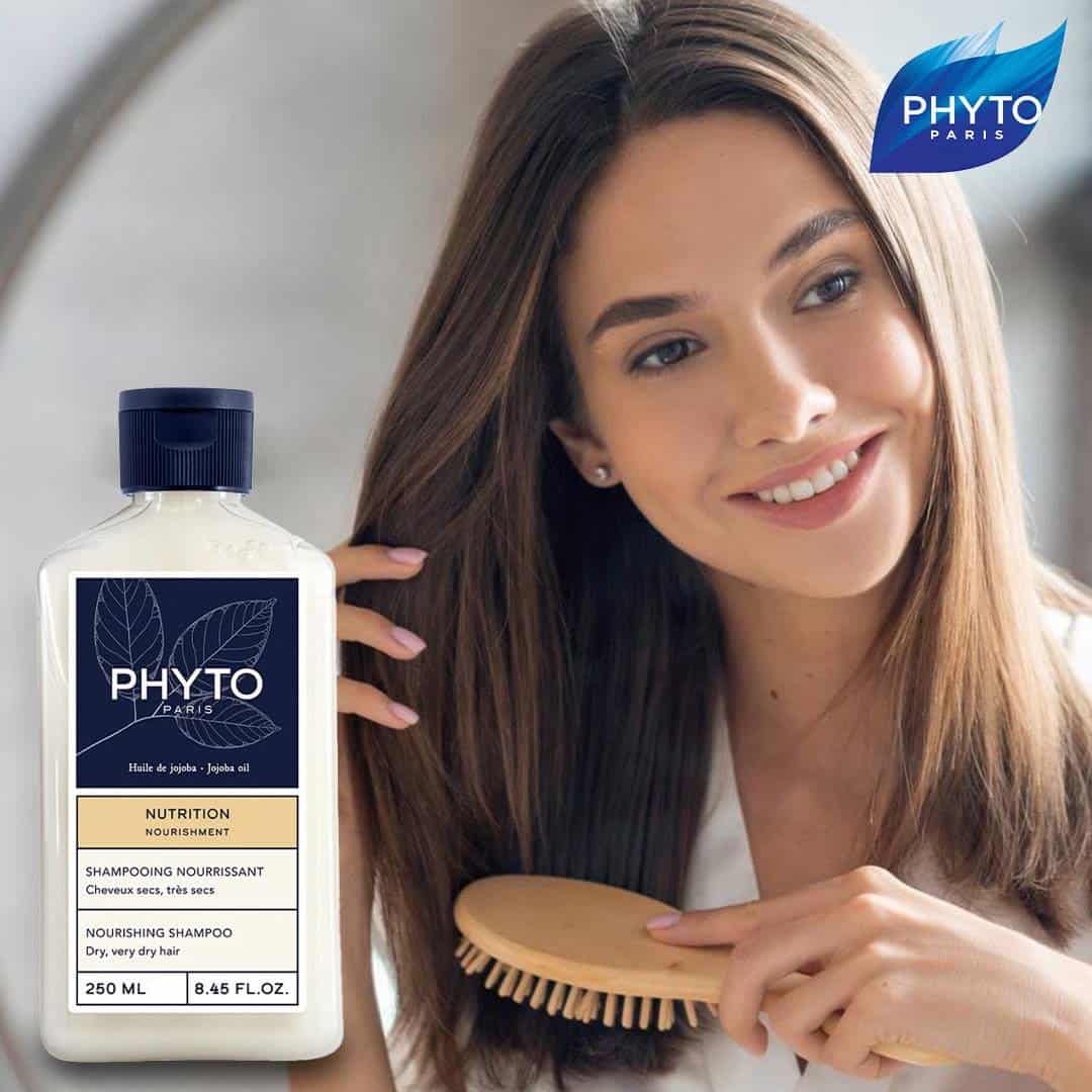 Phyto Nourishing Shampoo Dry Very Dry Hair شامبو مغذي للشعر الجاف والجاف جداً - الصورة 1